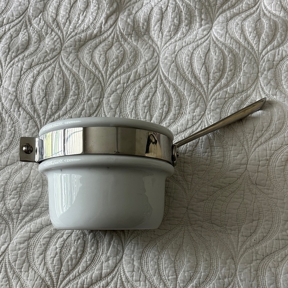 ALL CLAD Ceramic Porcelain Melting Pot Attachment - Picture 1 of 5